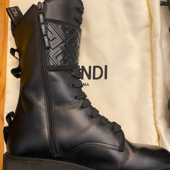 Fendi Biker Boots - Picture 4 of 7